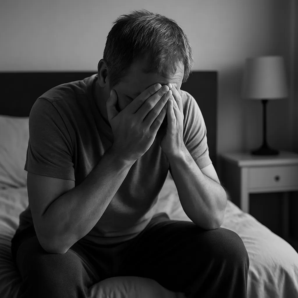 man with ED symptoms,