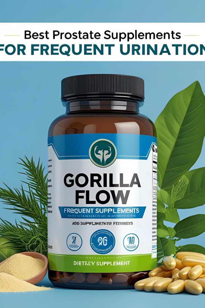 Cover image showing the best prostate supplement for frequent urination