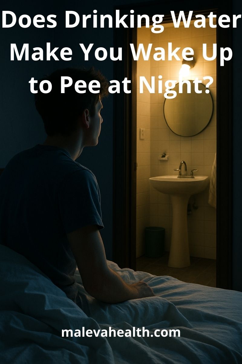 Does Drinking Water Make You Wake Up to Pee at Night?