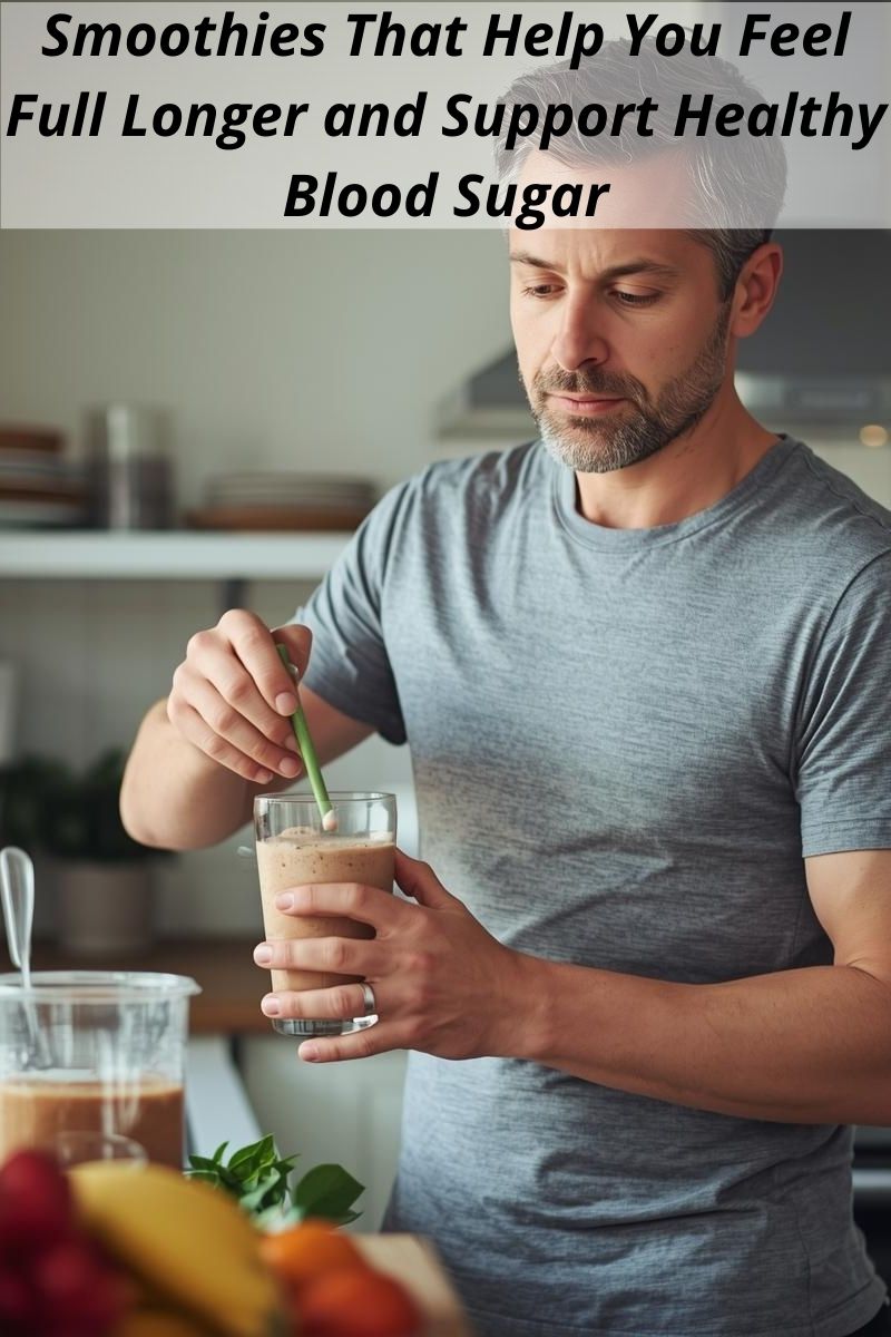 Smoothies That Help You Feel Full Longer and Support Healthy Blood Sugar