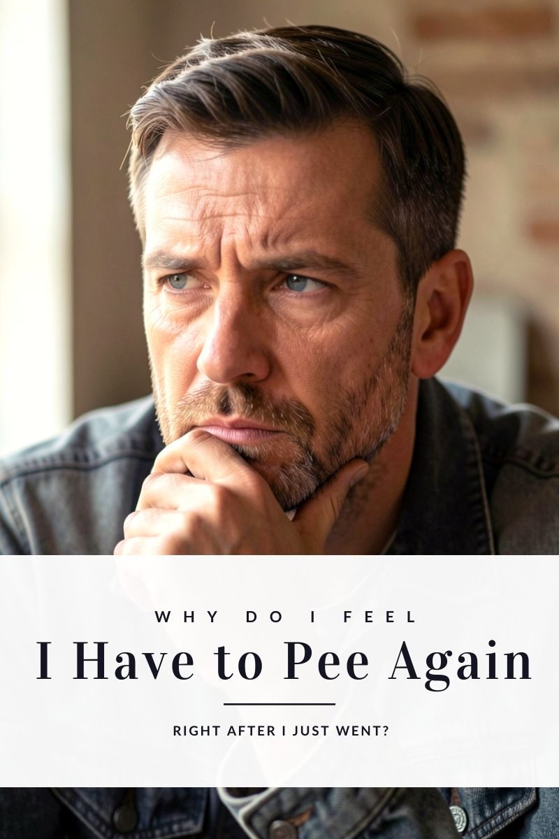 Why Do I Feel Like I Have to Pee Again Right After I Just Went?