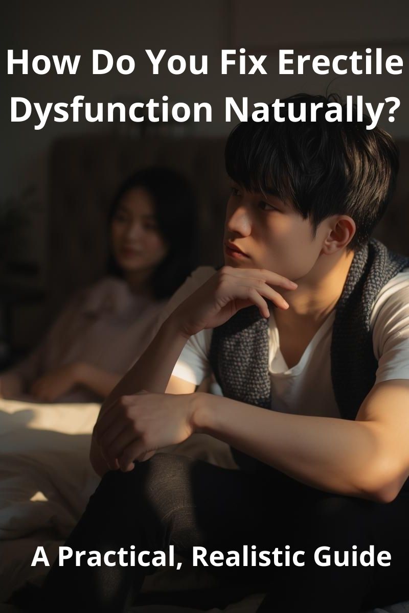 How Do You Fix Erectile Dysfunction Naturally? A Practical, Realistic Guide