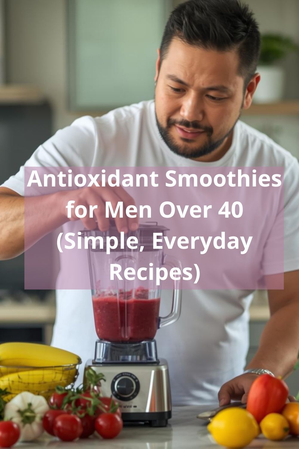 Antioxidant Smoothies for Men Over 40: Simple Recipes That Support Everyday Health