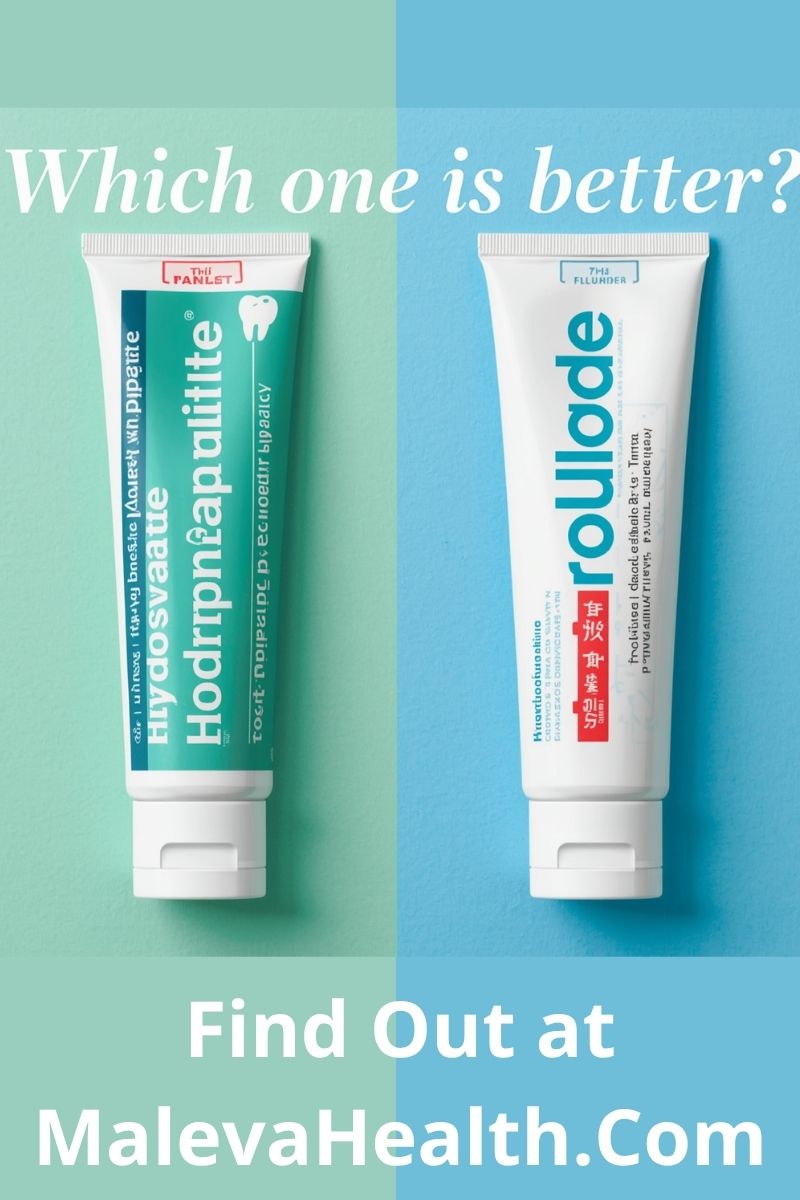 hydroxyapatite vs fluor in toothpaste -which one is better?