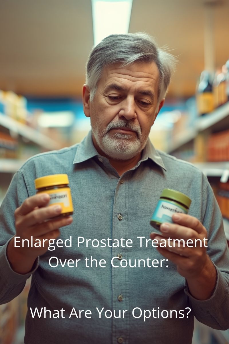 Enlarged Prostate Treatment Over the Counter: What Are Your Options?