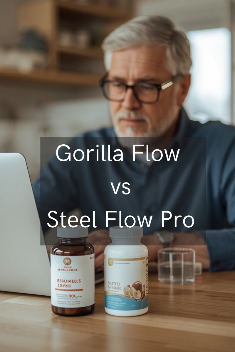 Gorilla Flow vs. Steel Flow Pro: Which Prostate Supplement Is Better?